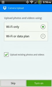 Dropbox_Android_Auto Backup_Option